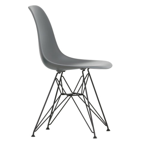Cadeira Eames DSR em Plástico / Base Preta